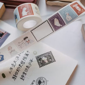 La Dolce Vita Die Cut Stickers Washi Tape - Sweet Post