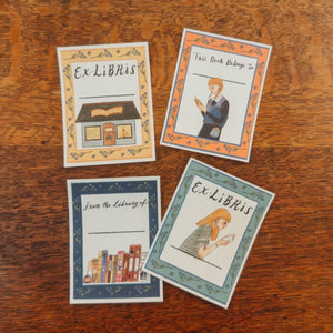 La Dolce Vita Ex Libris Sticker Set - Life In A Bookstore
