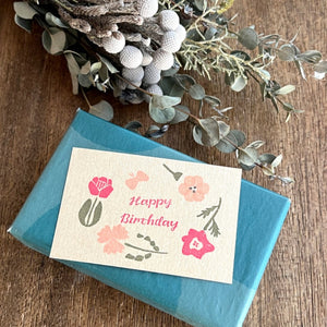 Mizushima Pocket Clear Stamp Set - Flower and Butterfly STJ-P-HC