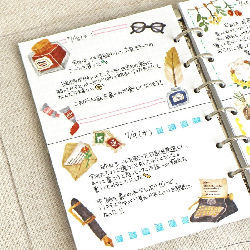 Mind Wave Heart-Throbbing Sticker Sheet - Stationery Treasures 82507