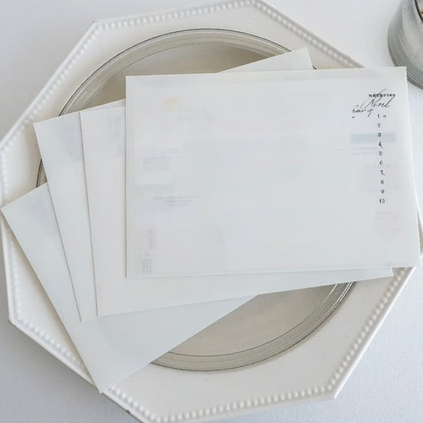 Yohaku Letter Set - M-176 Monologue - Paper Plus Cloth