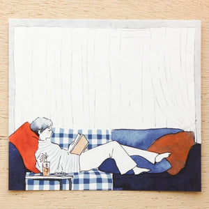 Cozyca x Sayuri Fujimaki Memo Block - Holiday Afternoon