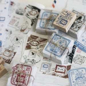 Black Milk Project Neko Mail - PET Label Sticker Pack