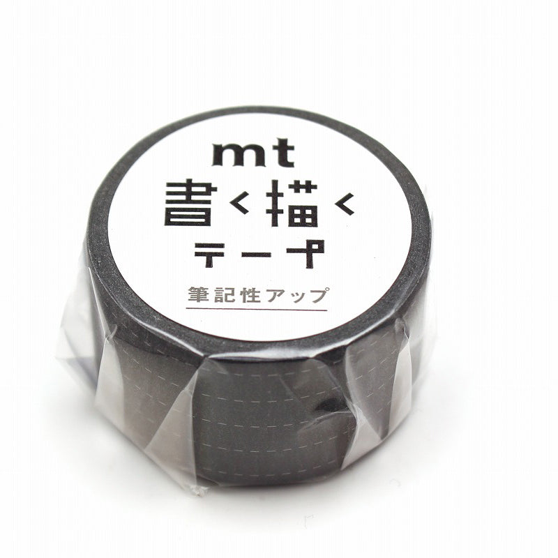 mt Masking Tape Kaku Kaku Writing And Drawing Tape - Dotted Line/Black