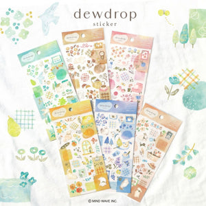 Mind Wave Dewdrop Sticker - Blue - 82440
