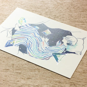 Cozyca x Sayuri Fujimaki Postcard - Sleepless Night