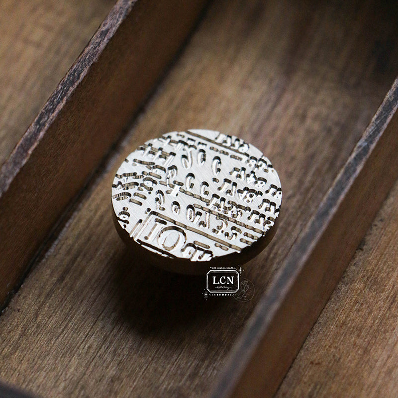 PRE ORDER: LCN Wax Seal - Vintage Background 2 W00263