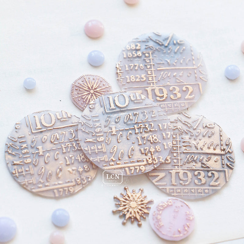 PRE ORDER: LCN Wax Seal - Vintage Background 2 W00263