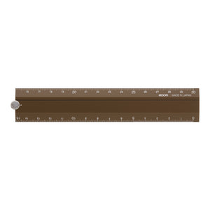 Midori Aluminum Multiple Ruler - Brown