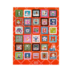 2026 Hobonichi Accessories: Yumi Kitagishi - Stickers - Daily Life of White Cat