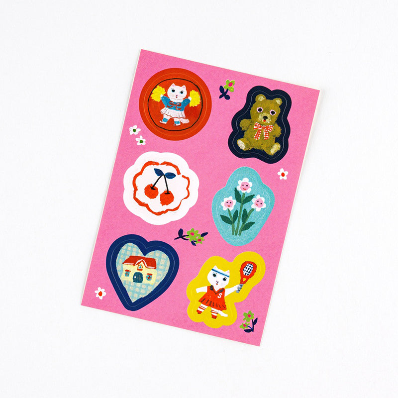 2026 Hobonichi Accessories: Yumi Kitagishi - White Cat’s Mini Letter Set