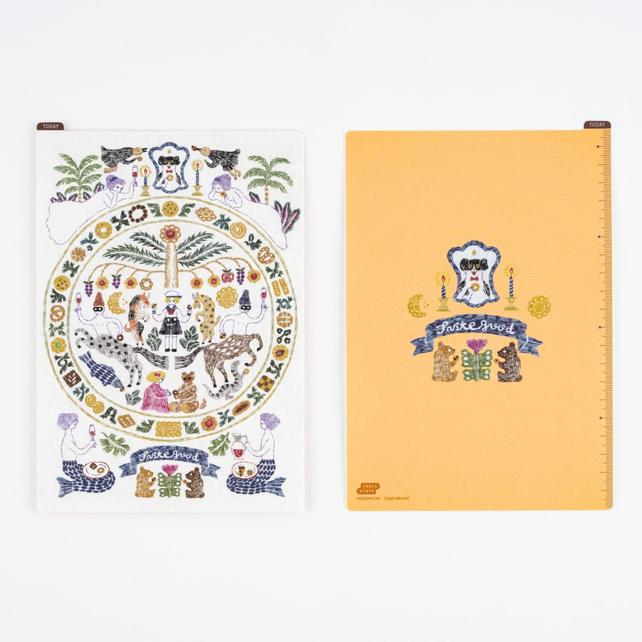 2026 Hobonichi Accessories: A5 Pencil Board - iyo okumi: Happy Tea Time - Taste Good