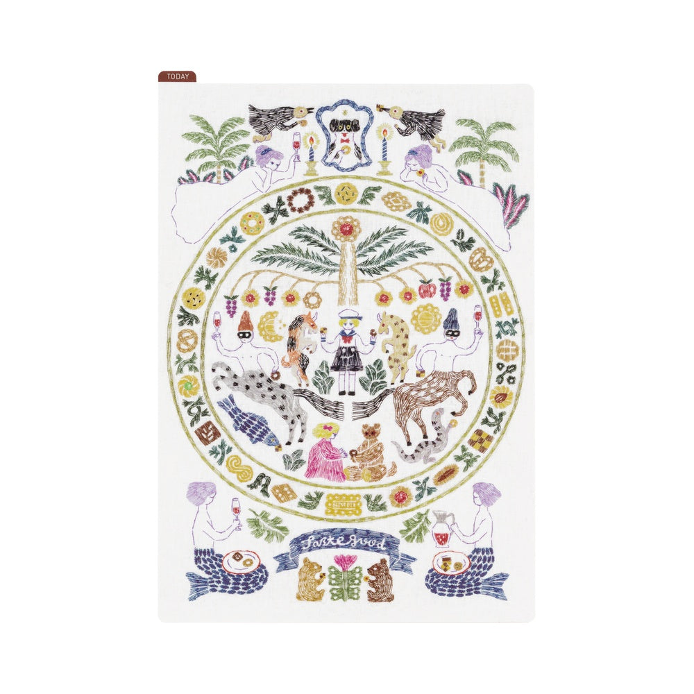 2026 Hobonichi Accessories: A5 Pencil Board - iyo okumi: Happy Tea Time - Taste Good
