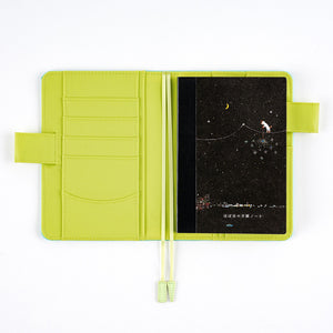 2026 Hobonichi Accessories: A6 Graph Notebook - Hiroko Kubota: Another night of falling star sparklers