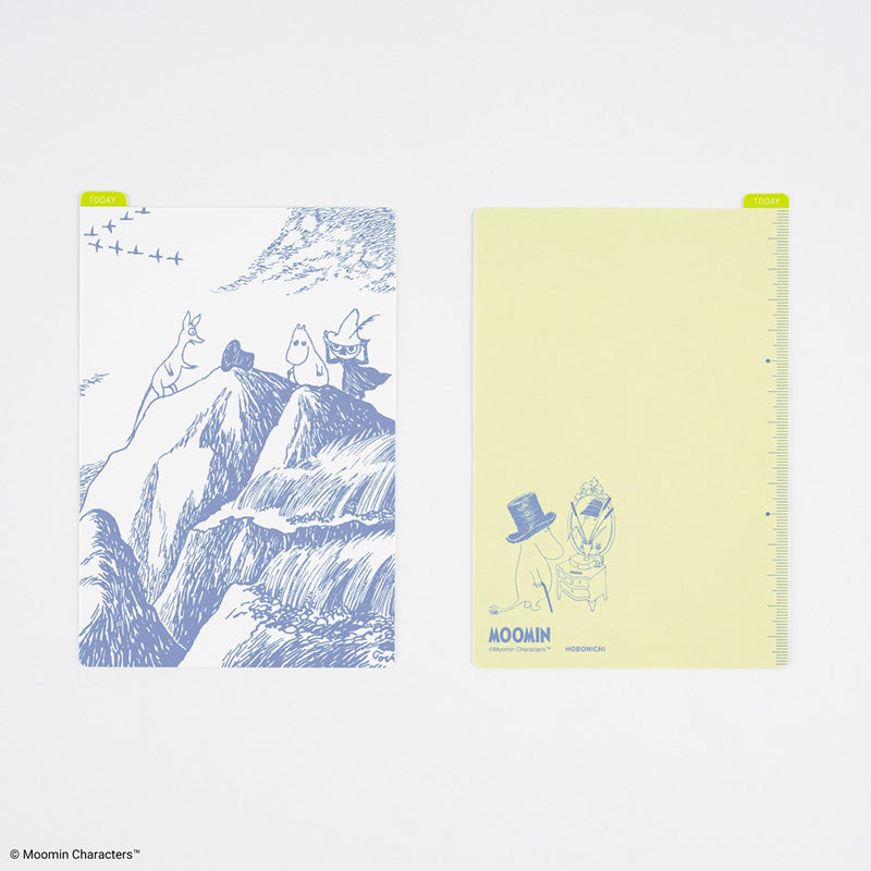 2027 Hobonichi Accessories: A6 Pencil Board - Moomin: Mysterious Hat