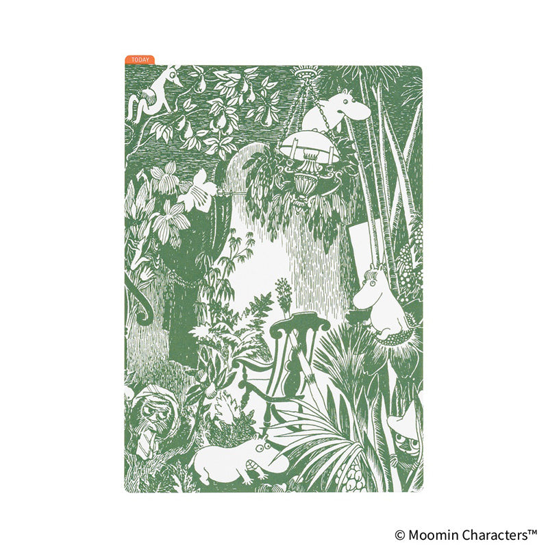 2027 Hobonichi Accessories: A5 Pencil Board - Moomin: Jungle Game