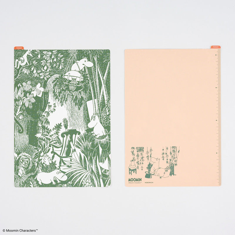 2027 Hobonichi Accessories: A5 Pencil Board - Moomin: Jungle Game