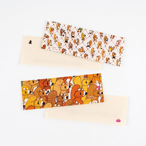 2026 Hobonichi Accessories: Letter Set - 100%ORANGE: Squirrel’s Moving Day