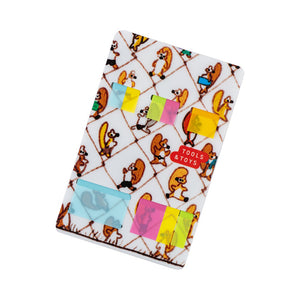 2026 Hobonichi Accessories: Translucent Sticky Notes - 100%ORANGE: Taking a Break