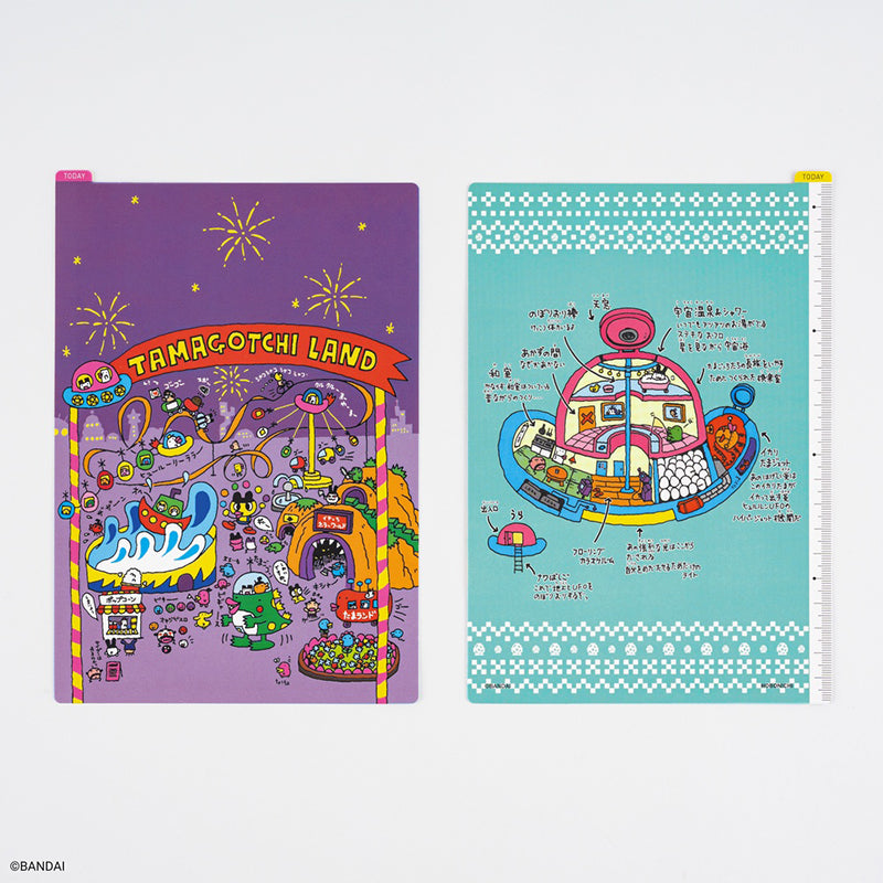 2026 Hobonichi Accessories: A5 Pencil Board - Tamagotchi: Tamagotchi Land