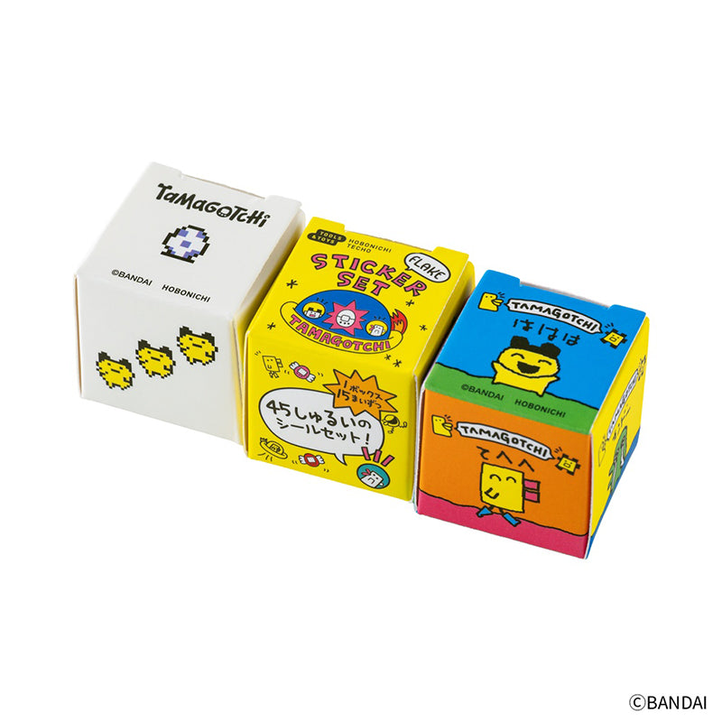2026 Hobonichi Accessories: Tamagotchi - Flake Stickers (Set of 3 Boxes)