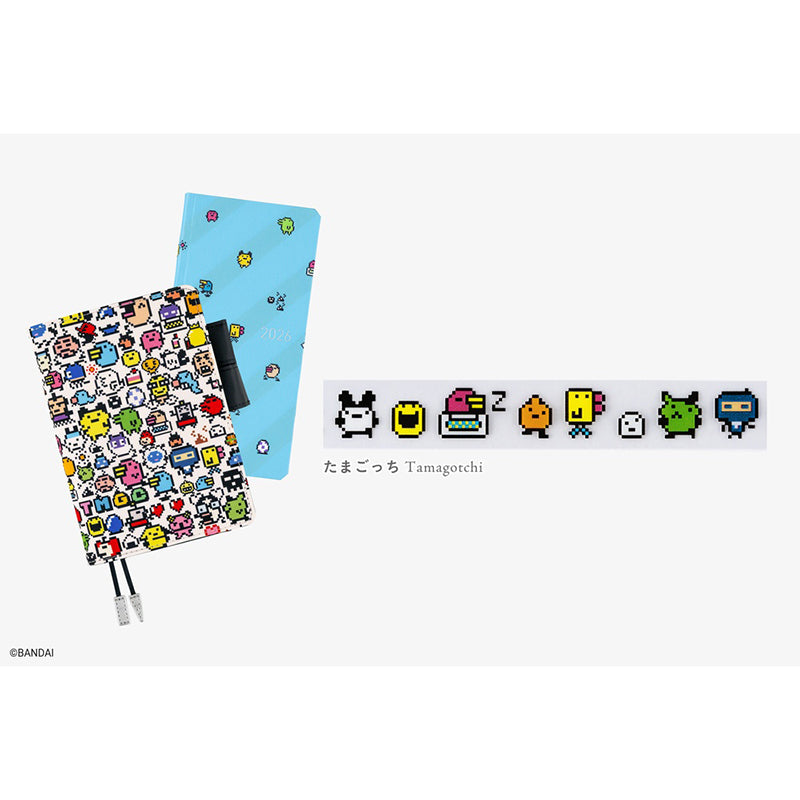 2026 Hobonichi Accessories: Plus x Hobonichi - Deco Rush - Tamagotchi