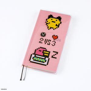 2026 Hobonichi Accessories: Tamagotchi - Clear Cover for Weeks (Carefree Tamagotchi)