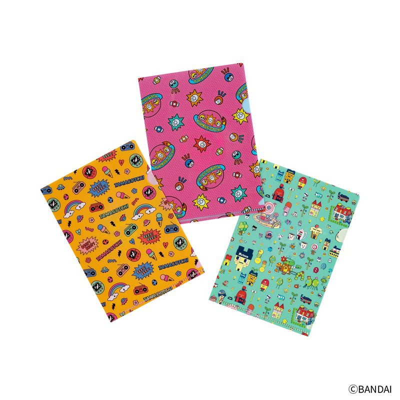 2026 Hobonichi Accessories: A6 Folder Set of 3 - Tamagotchi: Tamagotchi