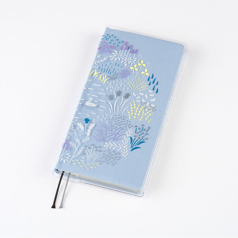 2026 Hobonichi Accessories: Yuri Sanae - Clear Cover for Weeks (Forest Lake)