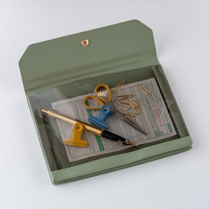 2026 Hobonichi Accessories: Alettone - Document Case for A6 Size (Olive)