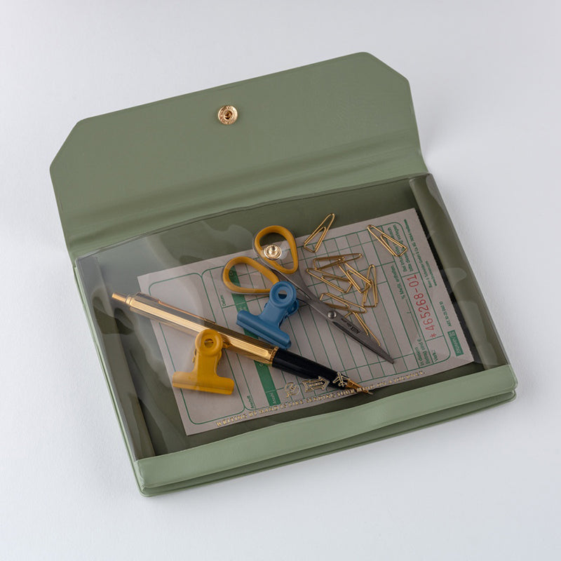 2026 Hobonichi Accessories: Alettone - Document Case for A6 Size (Olive)