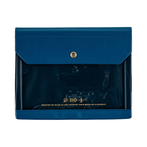 2026 Hobonichi Accessories: Alettone - Document Case for A6 Size (Navy)
