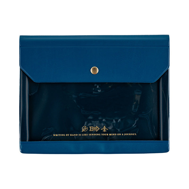 2026 Hobonichi Accessories: Alettone - Document Case for A6 Size (Navy)