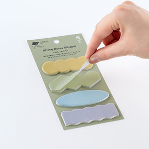 2026 Hobonichi Accessories: TSUKI no IRO - Sticky Notes (Shape)