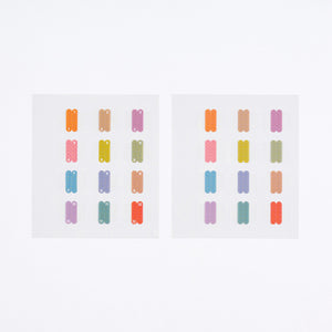 2026 Hobonichi Accessories: TSUKI no IRO - Index Stickers