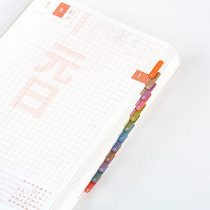 2026 Hobonichi Accessories: TSUKI no IRO - Index Stickers