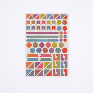 2026 Hobonichi Accessories: TSUKI no IRO - Sticker Set (Schedule)