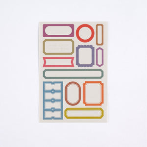 2026 Hobonichi Accessories: TSUKI no IRO - Sticker Set (Schedule)