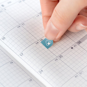 2026 Hobonichi Accessories: TSUKI no IRO - Sticker Set (Schedule)