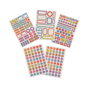 2026 Hobonichi Accessories: TSUKI no IRO - Sticker Set (Schedule)