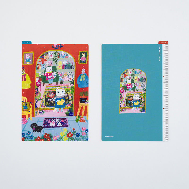 2026 Hobonichi Accessories: A6 Pencil Board: Yumi Kitagishi - In The Room