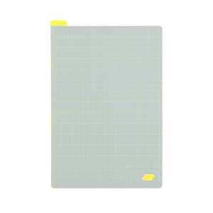 2026 Hobonichi Accessories: A6 Pencil Board - Ice Gray x Yellow