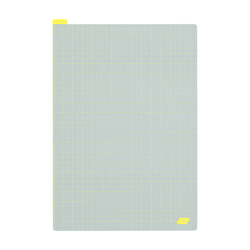 2026 Hobonichi Accessories: A5 Pencil Board - Ice Gray x Yellow