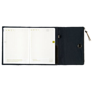 2025 Hobonichi COVER A5: Tragen - Black
