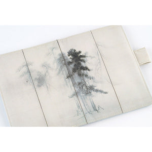 2025 Spring Hobonichi: A6 Cover - Tokyo National Museum: Hasegawa Tohaku - Pine Forest