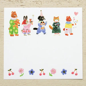 Cozyca x Aiko Fukawa Memo Block - Little Fluffy Friends (22-941)