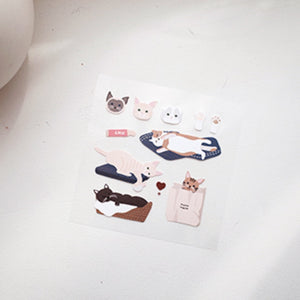 Suatelier Stickers - Seal Flakes 1532 Nyang Nyang