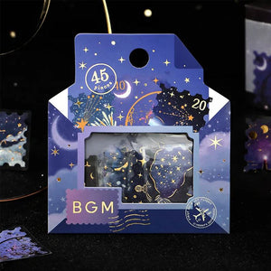 BGM Postage Sticker Flakes - Shooting Star