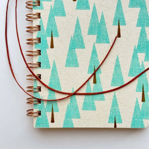 Mizushima Shippo Notebook - Forest NTSP-MO