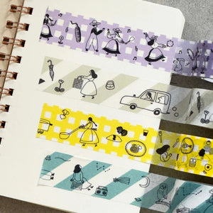Mizushima x Necktie Masking Tape - Searching For Stars MT-HS